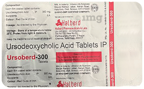 Ursoberd 300 Tablet image