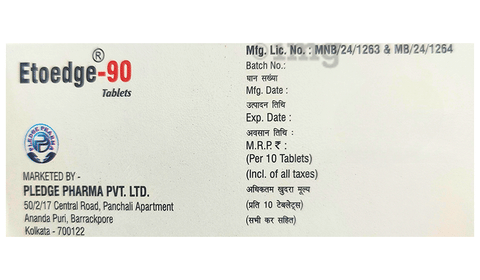 Etoedge 90 Tablet image