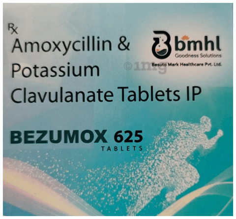 Bezumox 625 Tablet image Bezumox 625 Tablet image