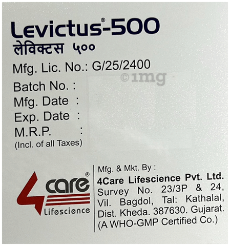 Levictus 500 Tablet image