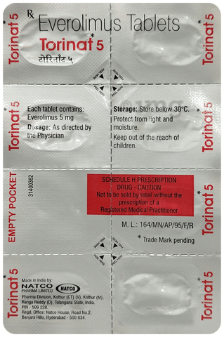 Torinat 5mg Tablet image Torinat 5mg Tablet image