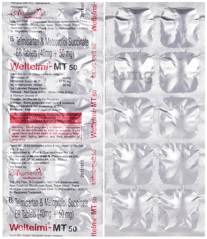 Weltelmi MT 40mg/50mg Tablet image