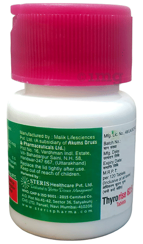 Thyrorise 62.5 Tablet image
