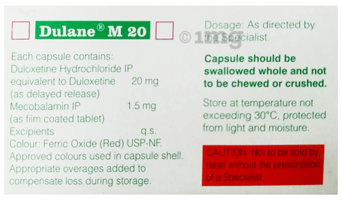 Dulane M 20 Capsule DR image
