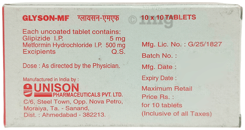 Glyson-MF Tablet image Glyson-MF Tablet image