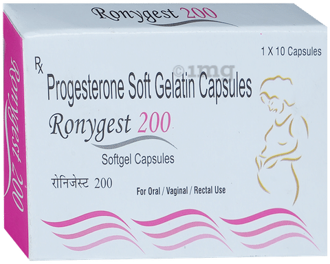 Ronygest 200mg Capsule image