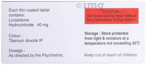 Lurace 40mg Tablet image Lurace 40mg Tablet image
