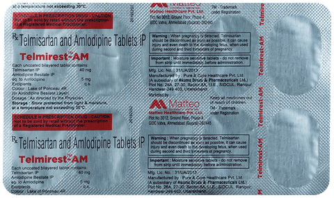 Telmirest-AM Tablet image