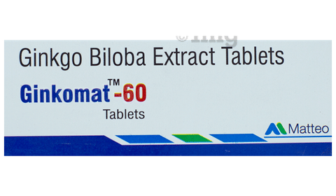 Ginkomat 60 Tablet image Ginkomat 60 Tablet image