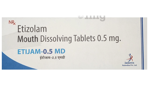Etijam 0.5 MD Tablet image Etijam 0.5 MD Tablet image