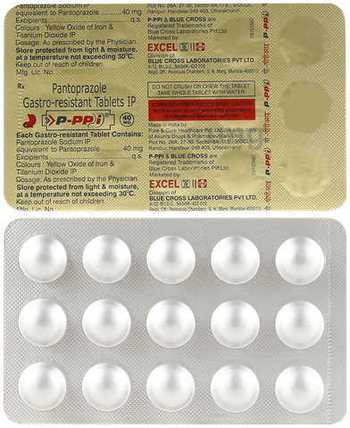 P-Ppi 40mg Tablet image