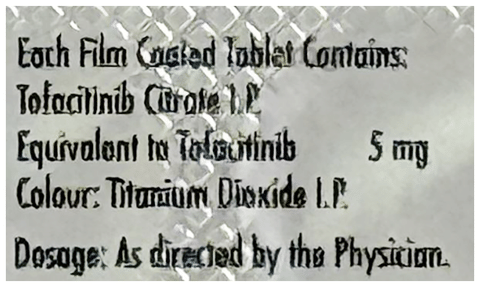 Tacitinix 5mg Tablet image