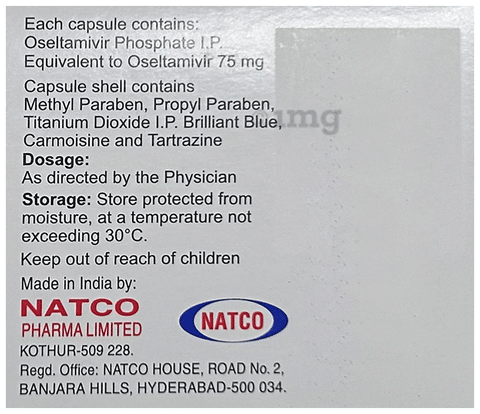 Natflu 75mg Capsule image