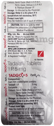 Tadgo +5 Tablet image