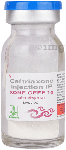 Xone Ceff 1000mg Injection image