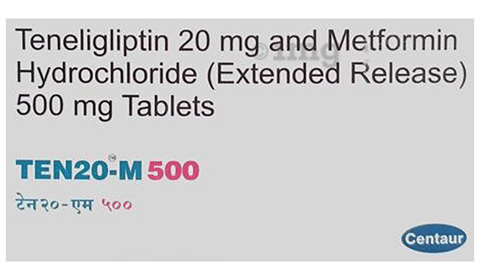 Ten20 M 500 Tablet ER image Ten20 M 500 Tablet ER image