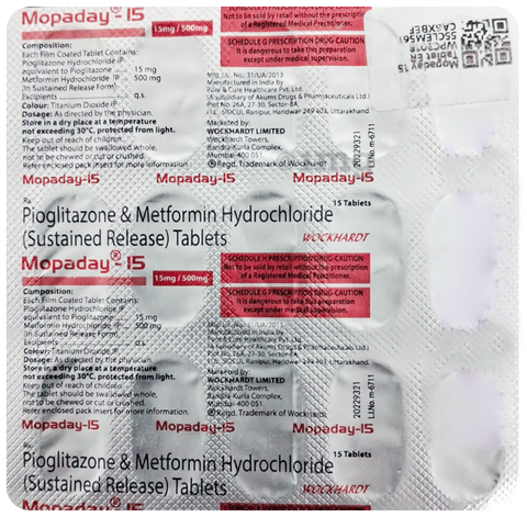 Mopaday Tablet SR image Mopaday Tablet SR image