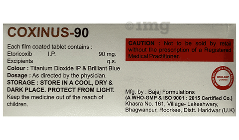 Coxinus 90 Tablet image Coxinus 90 Tablet image