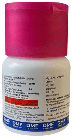 Thyroneed 25mcg Tablet image Thyroneed 25mcg Tablet image