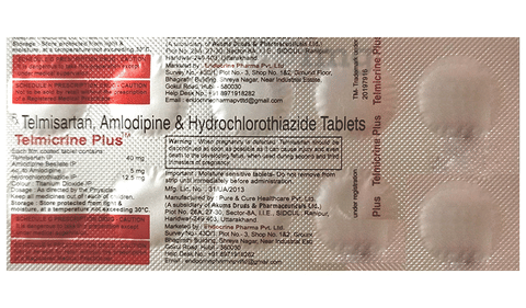 Telmicrine Plus Tablet image