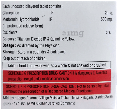 Glikept-M2 Tablet PR image