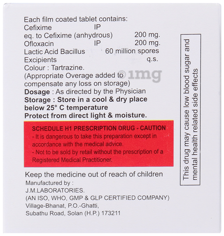 Elbocef Tablet image