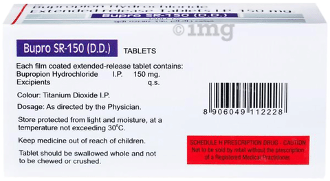 Bupro SR 150 (D.D.) Tablet image