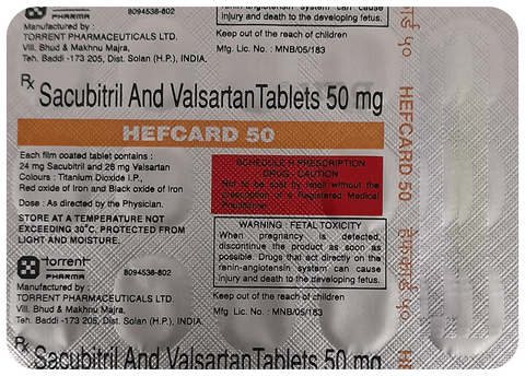 Hefcard 50 Tablet image