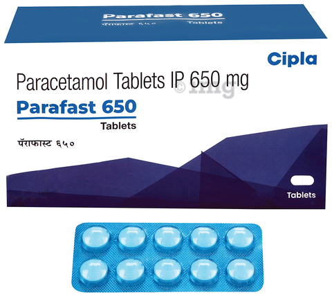 Parafast 650mg Tablet image