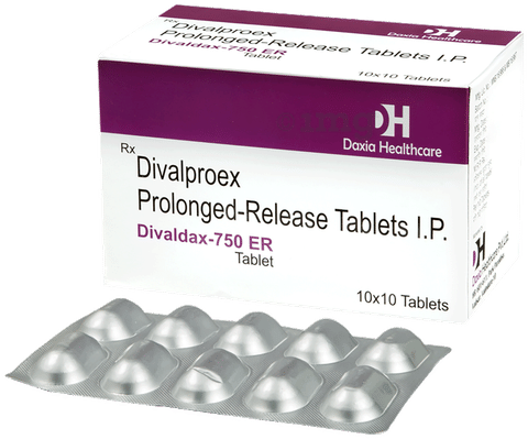 डिवाल्डैक्स 750mg टैबलेट ईआर image
