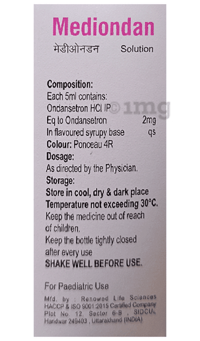 Mediondan Oral Solution image