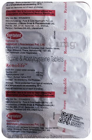 Renolife Tablet image