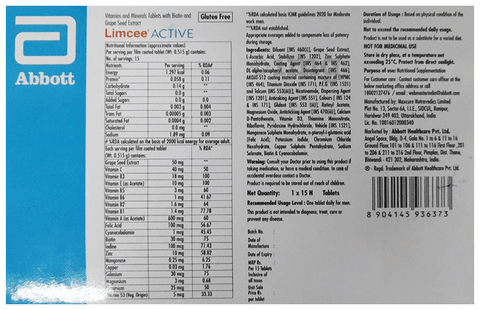 Limcee Active Multivitamin Tablet image Limcee Active Multivitamin Tablet image