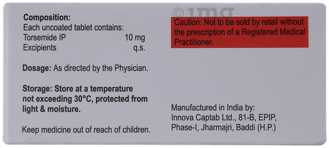 Torvigress 10mg Tablet image