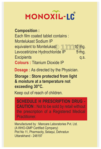 Monoxil-LC Tablet image