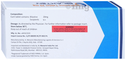 Bilaxten Tablet image Bilaxten Tablet image