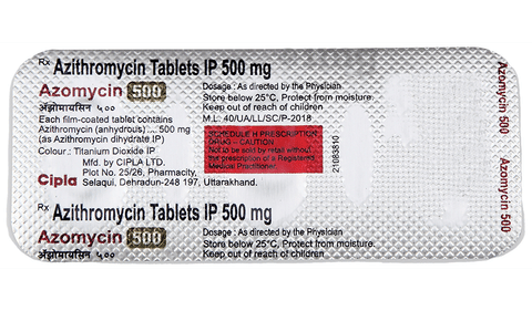 Azomycin 500 Tablet image Azomycin 500 Tablet image