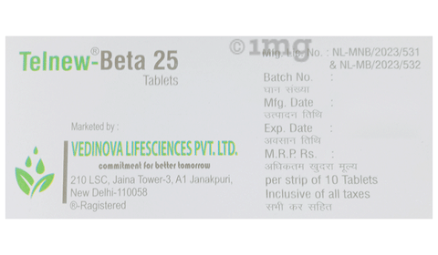Telnew-Beta 25 Tablet ER image