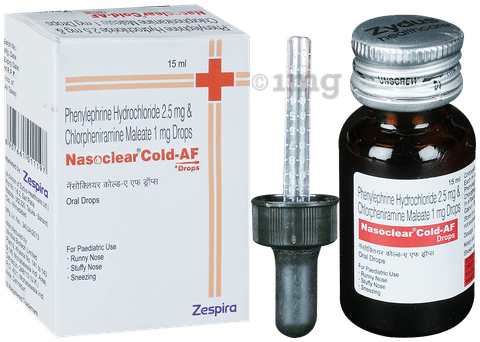 Nasoclear Cold-AF Oral Drops image Nasoclear Cold-AF Oral Drops image