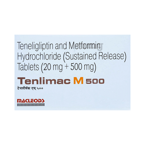 Tenlimac M 500 Tablet Sr View Uses Side Effects Price And Substitutes 1mg