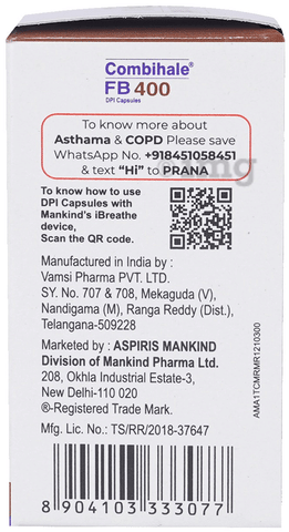Combihale FB 400 DPI Capsule image