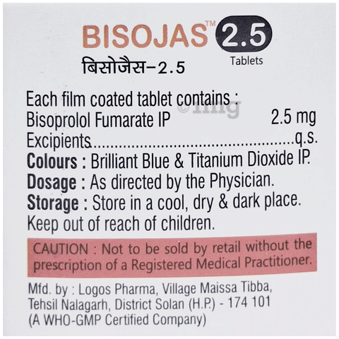 Bisojas 2.5 Tablet image