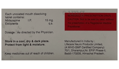 Mirluk 15 Tablet MD image