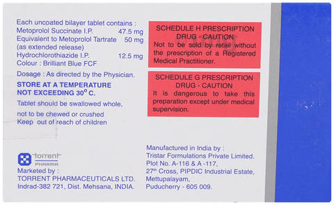 Tolol H 50mg Tablet image