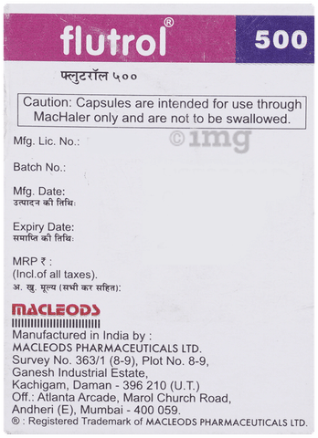 Flutrol 500 Capsule image