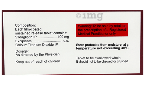 Gluvilda OD 100mg Tablet image