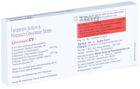 Duonem CV Tablet image Duonem CV Tablet image