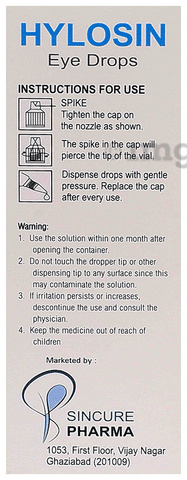 Hylosin Eye Drop