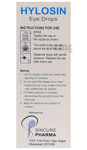 Hylosin Eye Drop image Hylosin Eye Drop image