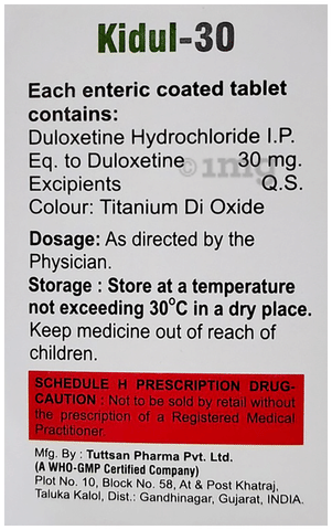 Kidul 30 Tablet image